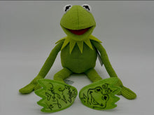 Load image into Gallery viewer, Kermit Plush with Sketch by Guy Gilchrist