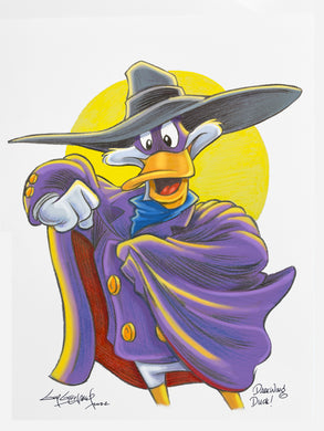 Darkwing Duck 8.5x11 Art Print - Created by Guy Gilchrist
