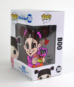 Monsters "BOO"  Remark Funko POP #386- Signed by Guy Gilchrist
