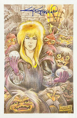 David Bowie “Labyrinth” Post Card - Created by Guy Gilchrist