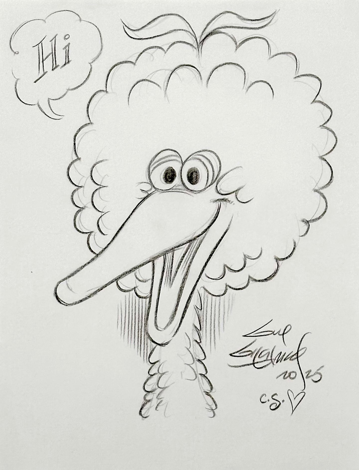 Big Bird - Guy Gilchrist Original