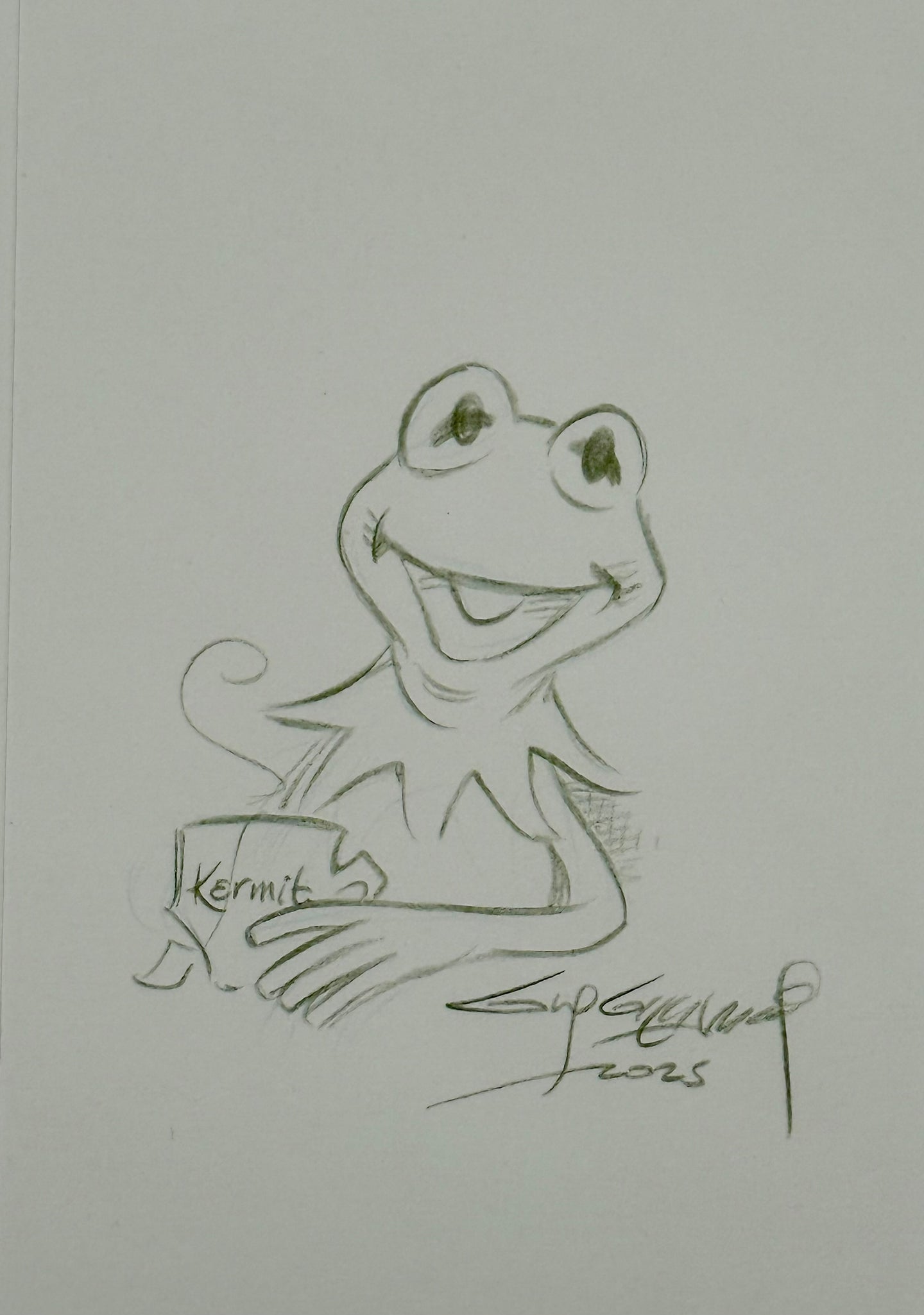Kermit - Guy Gilchrist Original