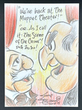 Load image into Gallery viewer, Waldorf and Statler Trading Card - Guy Gilchrist Original