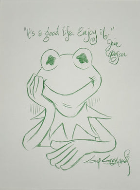 Kermit the Frog - Guy Gilchrist Original