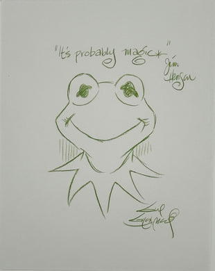 Kermit the Frog - Guy Gilchrist Original