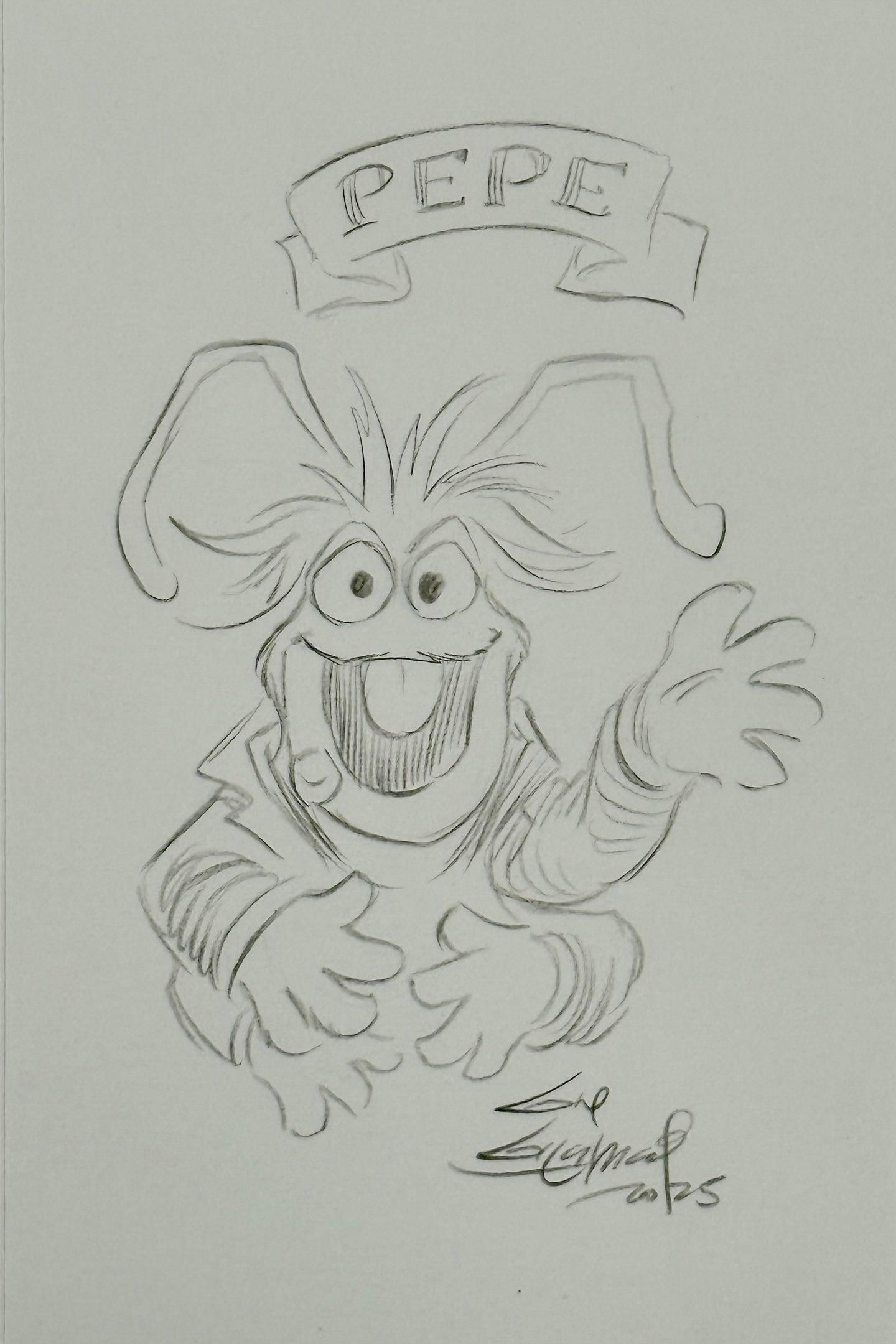 Pepe - Guy Gilchrist Original