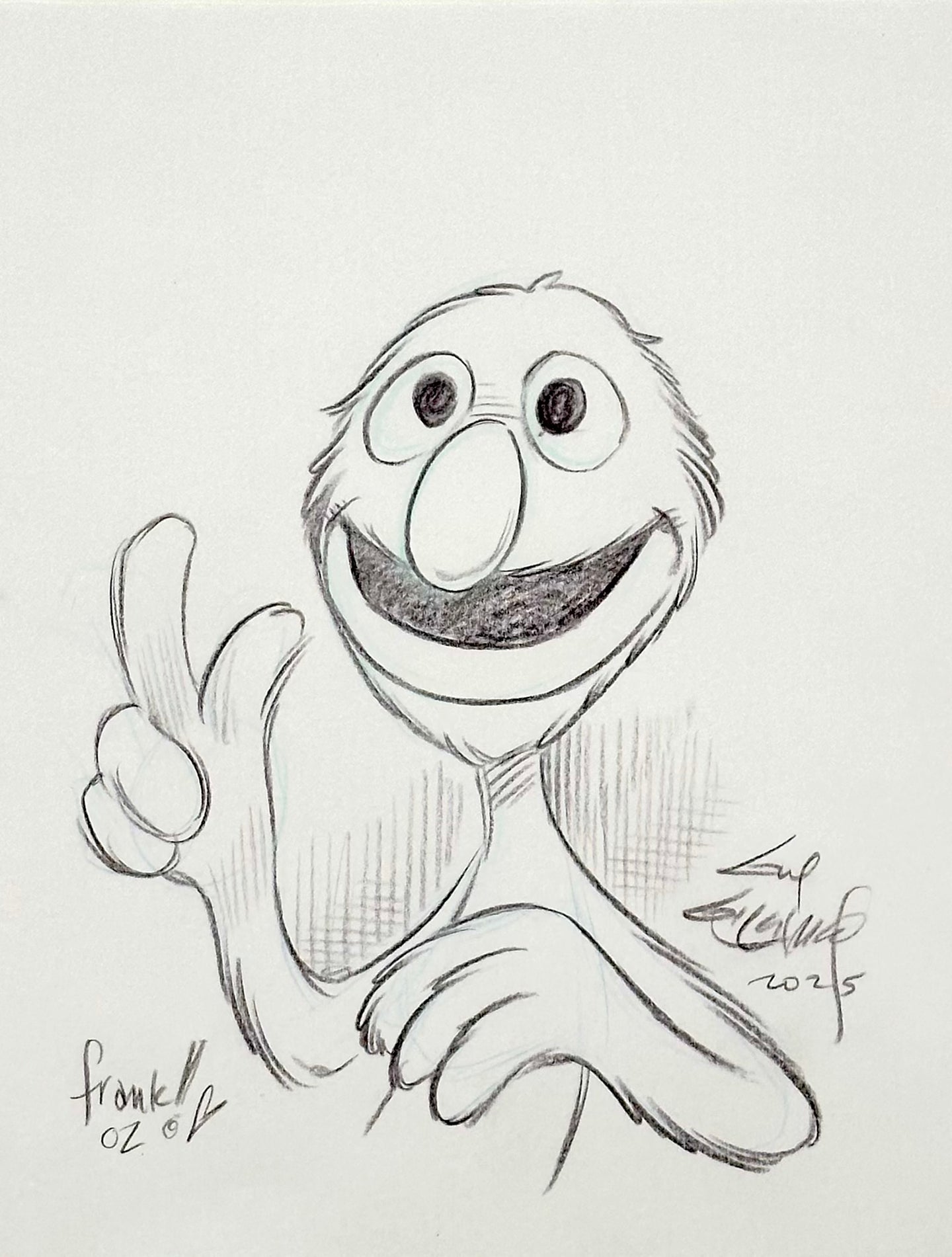 Grover “Sesame Street” - Guy Gilchrist Original