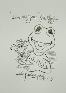 Kermit and Rizzo - Guy Gilchrist Original