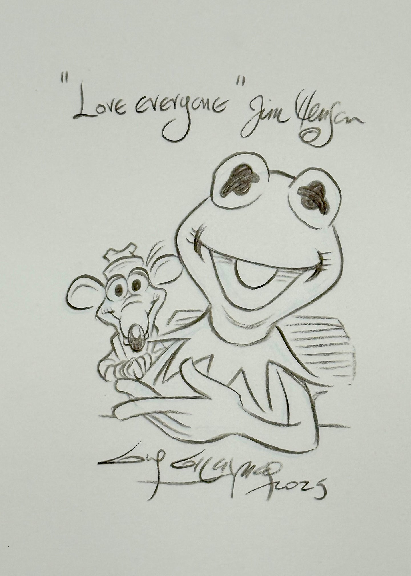 Kermit and Rizzo - Guy Gilchrist Original