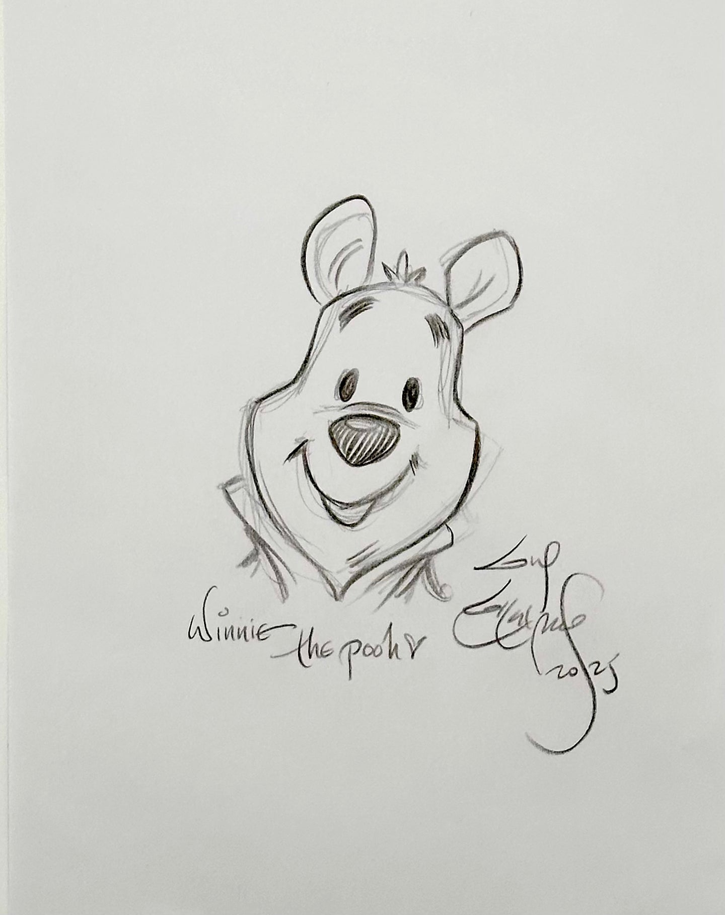 Winnie the Pooh - Guy Gilchrist Original