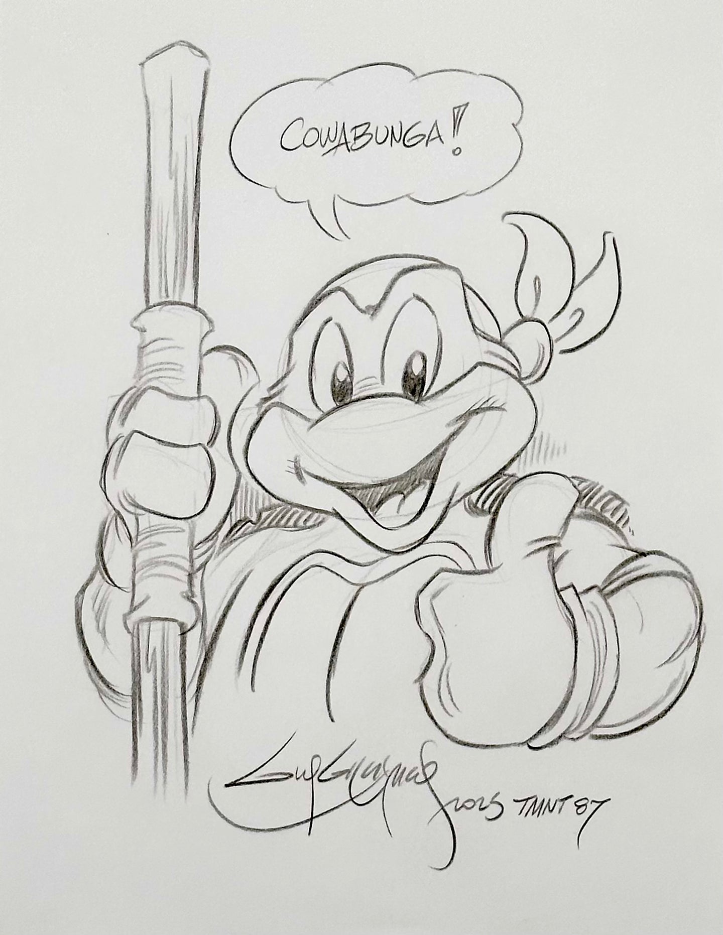 TMNT Donatello - Guy Gilchrist Original