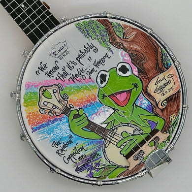 Commemorative Banjo Ukulele, Drawn by Guy Gilchrist