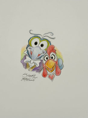 Gonzo and Camilla - Guy Gilchrist Original