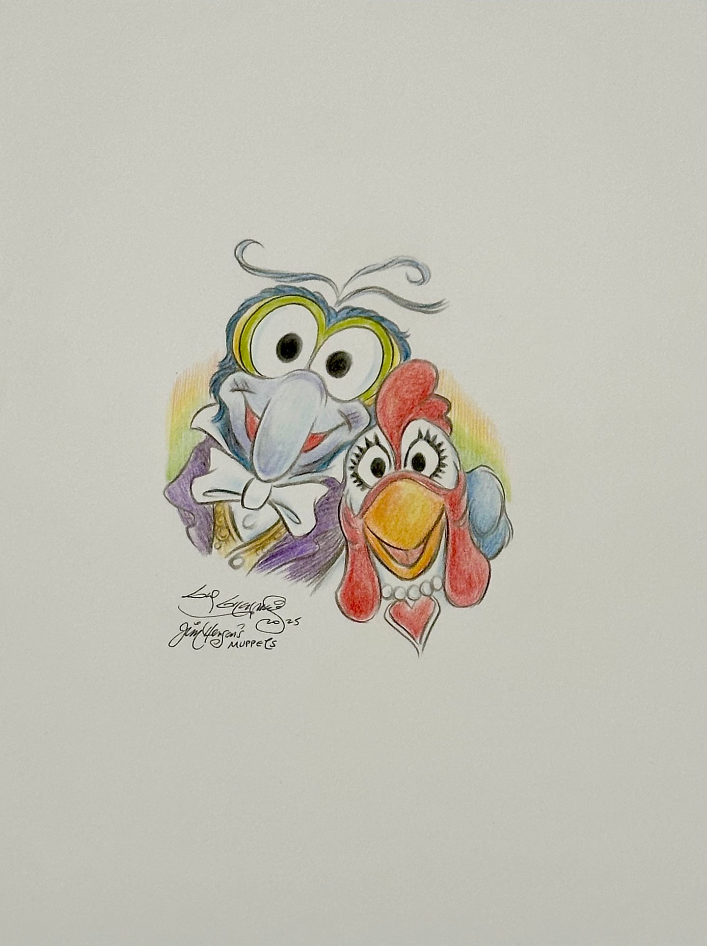 Gonzo and Camilla - Guy Gilchrist Original