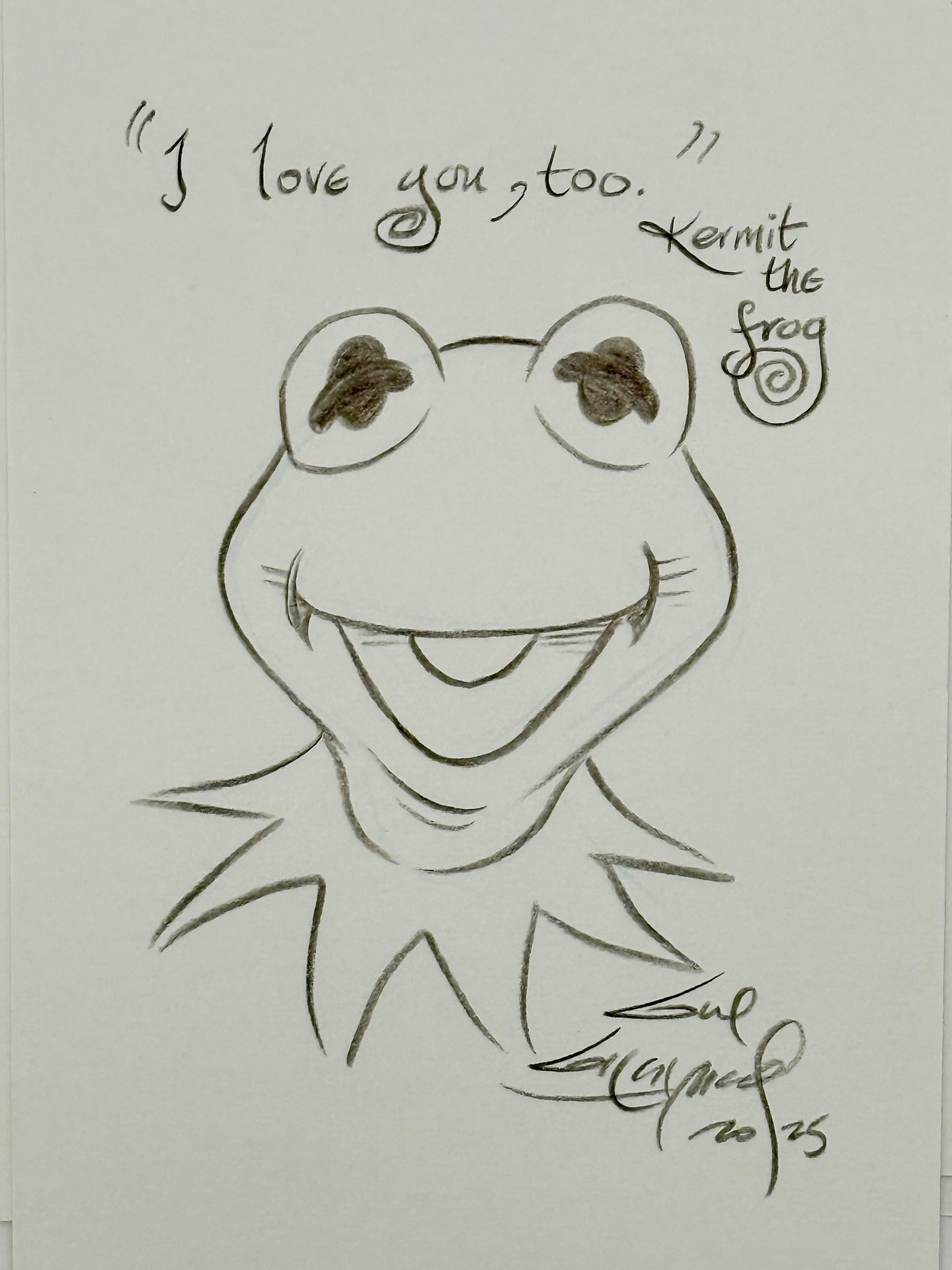 Kermit - Guy Gilchrist Original