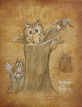 Load image into Gallery viewer, “The Bride of Gonzula” on Parchment - Guy Gilchrist Original