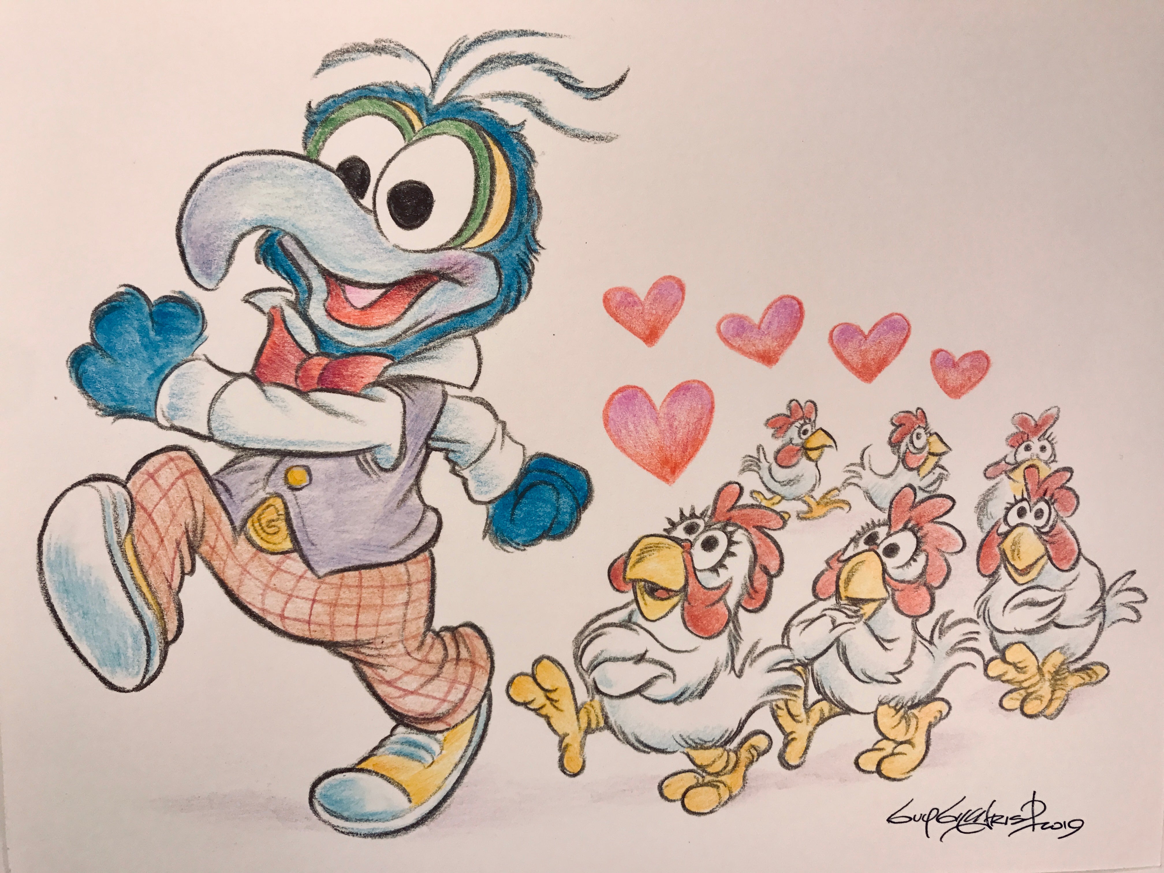 Muppets Gonzo Chickens Muppets The Great Gonzo With Camilla The