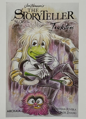 Kermit as the Goblin King Art Print - Created by Guy Gilchrist