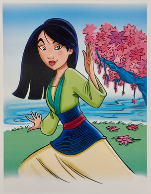 Mulan Art Print - Created by Guy Gilchrist
