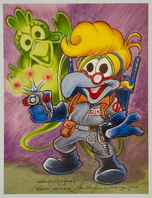 Gonzo Ghostbusters Art Print - Created by Guy Gilchrist