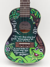 Load image into Gallery viewer, Kermit "Bein' Green" Ukulele - Guy Gilchrist Original