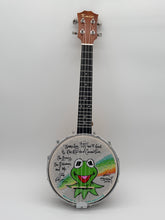 Load image into Gallery viewer, Kermit "Rainbow Connection" Banjolele - Guy Gilchrist Original