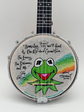 Load image into Gallery viewer, Kermit "Rainbow Connection" Banjolele - Guy Gilchrist Original