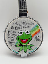Load image into Gallery viewer, Kermit "Rainbow Connection" Banjolele - Guy Gilchrist Original
