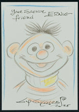 Load image into Gallery viewer, Ernie "Sesame Street" Sketch Card - Created by Guy Gilchrist
