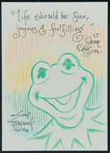 Load image into Gallery viewer, Kermit Sketch Card - Created by Guy Gilchrist