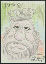 Load image into Gallery viewer, Pa Gorg "Fraggle Rock" Sketch Card - Created by Guy Gilchrist