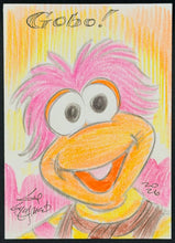 Load image into Gallery viewer, Gobo "Fraggle Rock" Sketch Card - Created by Guy Gilchrist