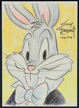Load image into Gallery viewer, Bugs Bunny "Looney Tunes" Sketch Card - Created by Guy Gilchrist