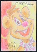 Load image into Gallery viewer, Fozzy Bear Sketch Card - Created by Guy Gilchrist