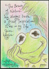 Load image into Gallery viewer, Kermit Sketch Card - Created by Guy Gilchrist
