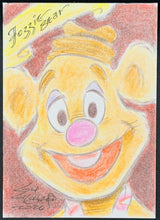 Load image into Gallery viewer, Fozzie Bear Sketch Card - Created by Guy Gilchrist