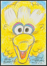 Load image into Gallery viewer, Big Bird "Sesame Street" Sketch Card - Created by Guy Gilchrist