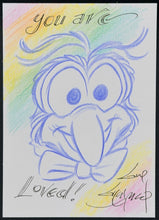 Load image into Gallery viewer, Gonzo Sketch Card - Created by Guy Gilchrist