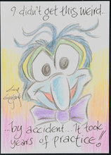 Load image into Gallery viewer, Gonzo Sketch Card - Created by Guy Gilchrist