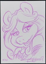 Load image into Gallery viewer, Miss Piggy Sketch Card - Created by Guy Gilchrist