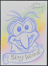 Load image into Gallery viewer, Gonzo Sketch Card - Created by Guy Gilchrist