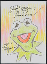 Load image into Gallery viewer, Kermit Sketch Card - Created by Guy Gilchrist