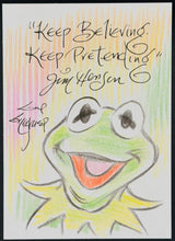 Load image into Gallery viewer, Kermit Sketch Card - Created by Guy Gilchrist