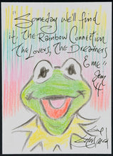 Load image into Gallery viewer, Kermit Sketch Card - Created by Guy Gilchrist