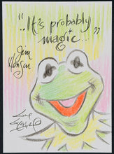 Load image into Gallery viewer, Kermit Sketch Card - Created by Guy Gilchrist