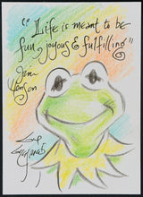 Load image into Gallery viewer, Kermit Sketch Card - Created by Guy Gilchrist
