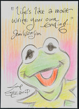 Load image into Gallery viewer, Kermit Sketch Card - Created by Guy Gilchrist