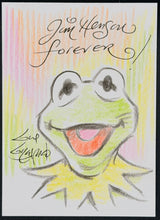 Load image into Gallery viewer, Kermit Sketch Card - Created by Guy Gilchrist