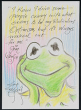 Load image into Gallery viewer, Kermit Sketch Card - Created by Guy Gilchrist