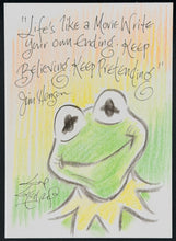 Load image into Gallery viewer, Kermit Sketch Card - Created by Guy Gilchrist